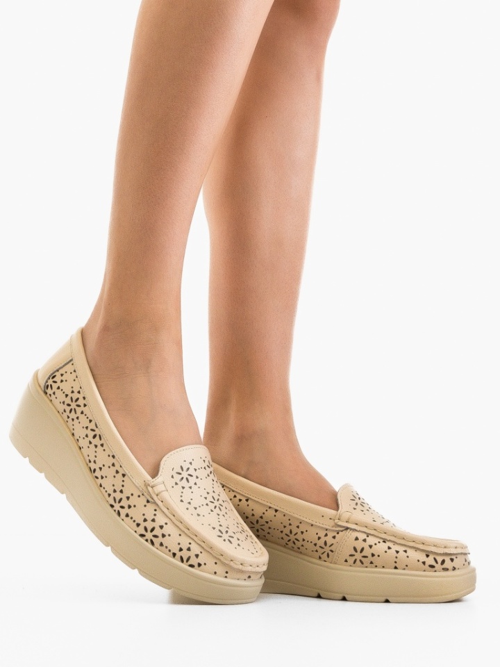 Scarpe casual Beige Myzy - Img 1