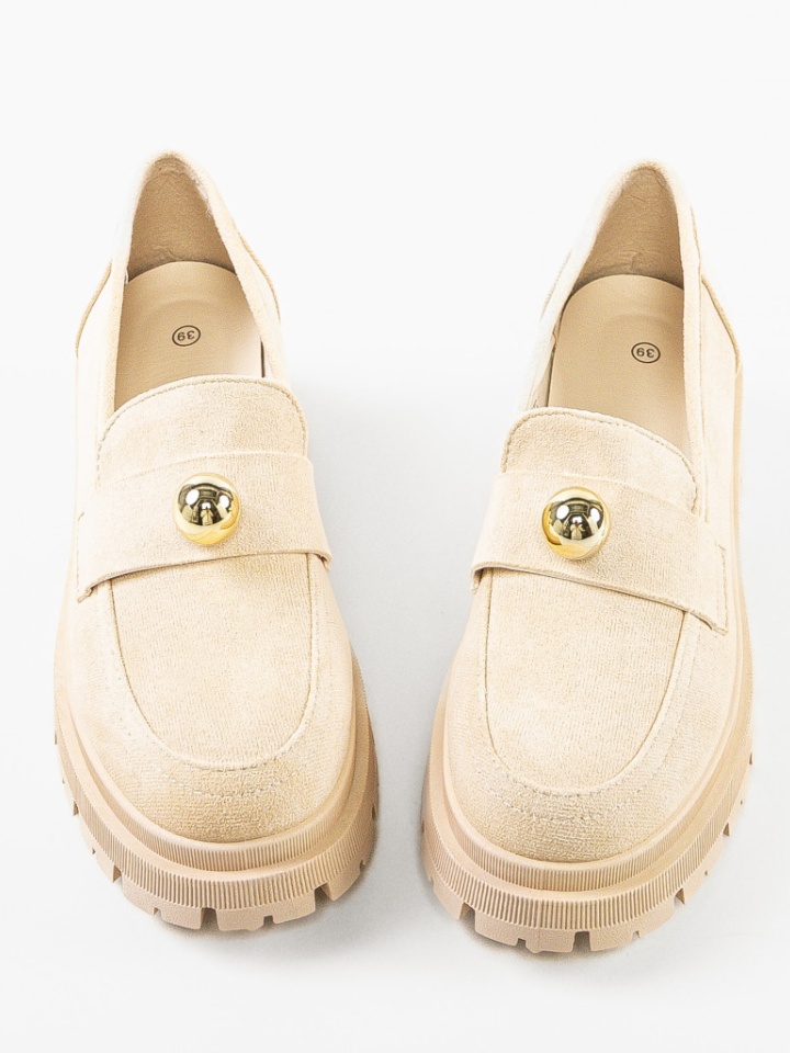 Scarpe casual Beige Nieve - Img 9