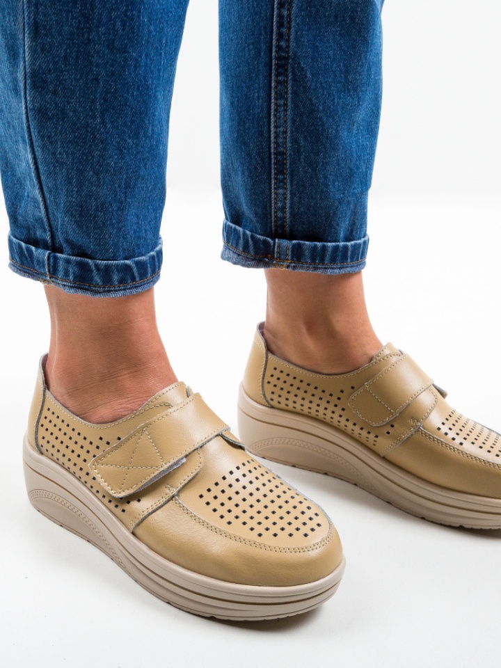 Scarpe casual Beige Rezolito - Img 4