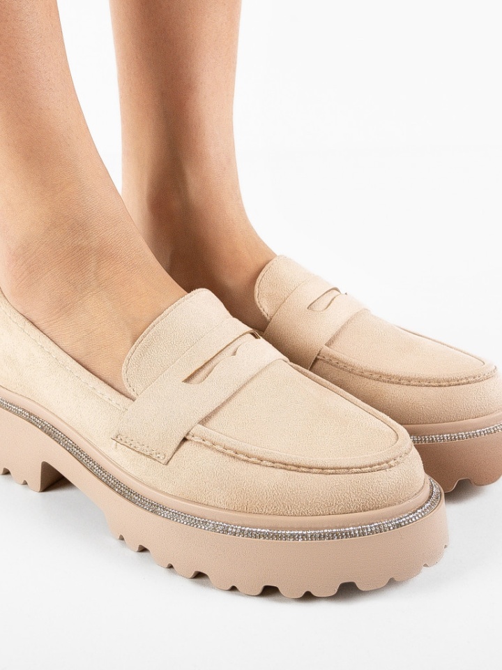Scarpe casual Beige Sion - Img 1