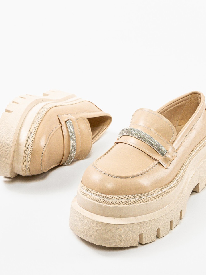 Scarpe casual Beige Skenara - Img 6