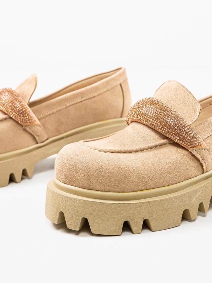 Scarpe casual Beige Spikez - Img 7