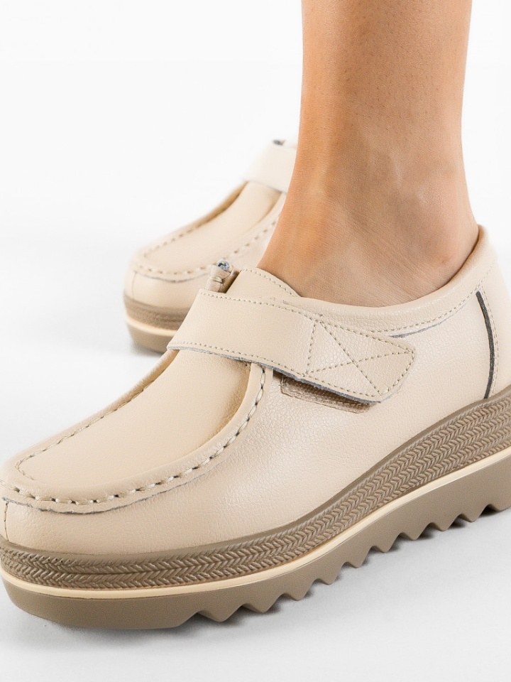 Scarpe casual Beige Straif - Img 3