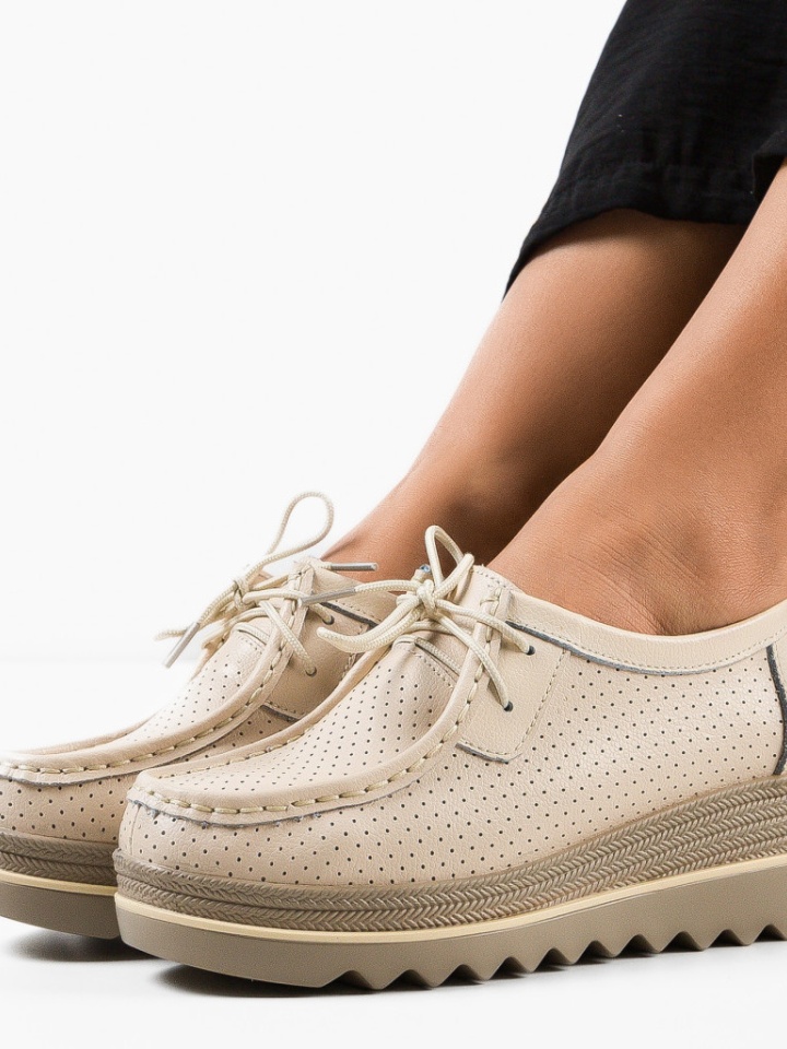 Scarpe casual Beige Torinoz - Img 3