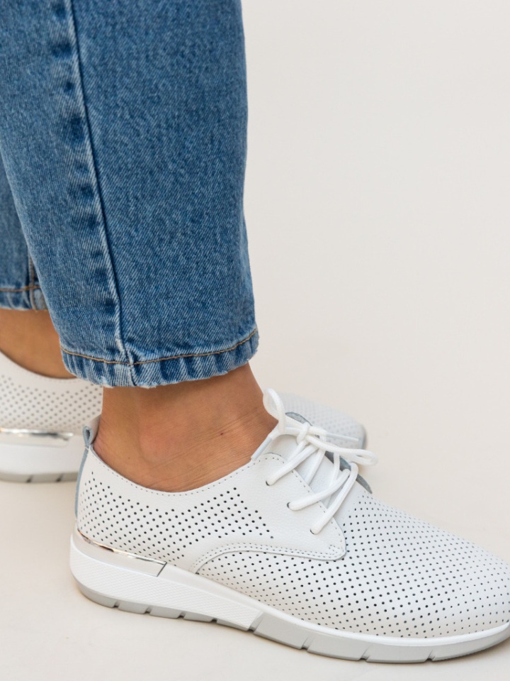 Scarpe casual Bianche albert - Img 4