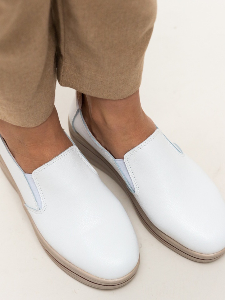 Scarpe casual Bianche Alpino - Img 10