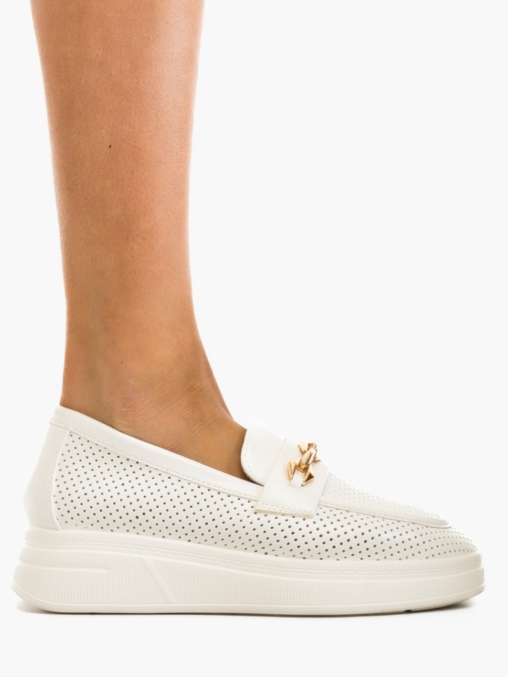 Scarpe casual Bianche Bobby - Img 2