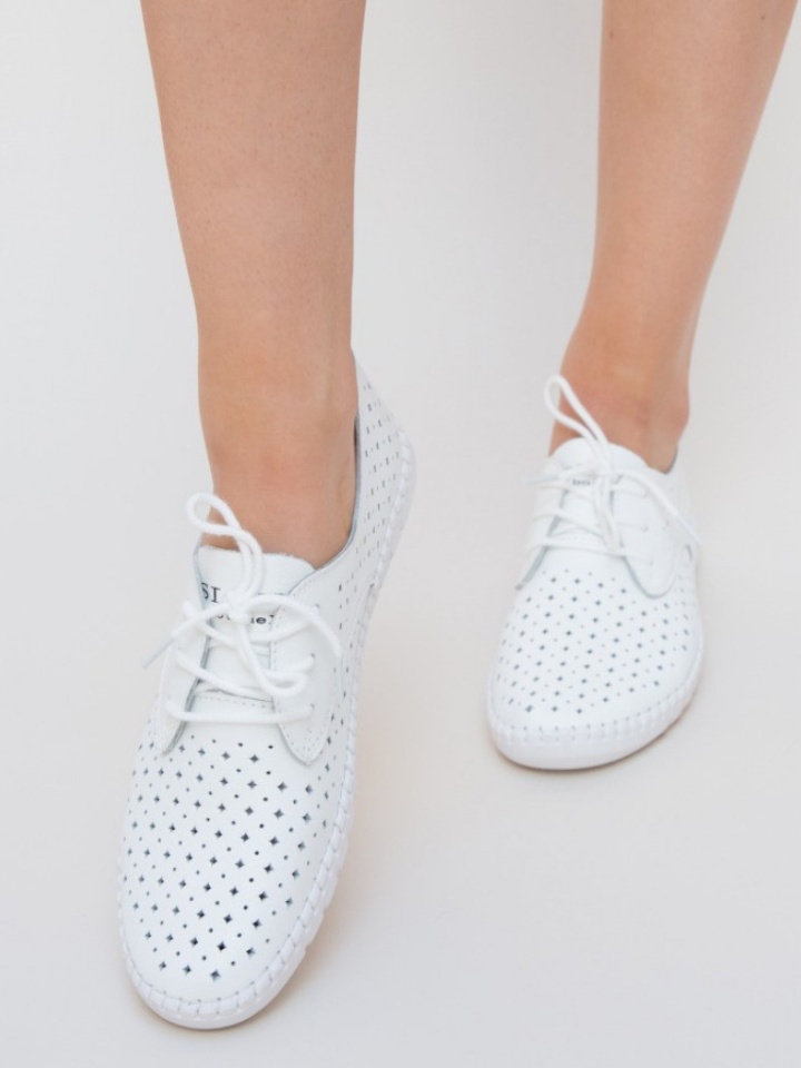 Scarpe casual Bianche Casual Hilio Albi - Img 1