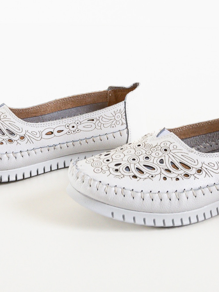 Scarpe casual Bianche Fytay - Img 6