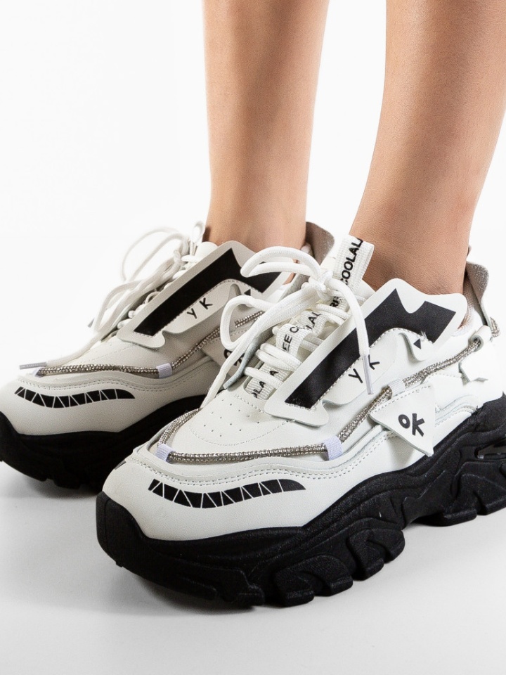 Scarpe casual Bianche Reecola - Img 5
