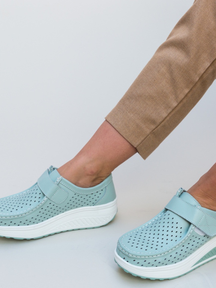 Scarpe casual Blu Bozta - Img 7