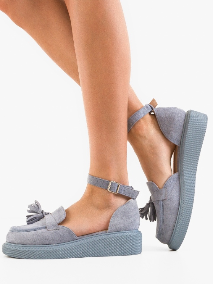 Scarpe casual Blu Hagge - Img 3