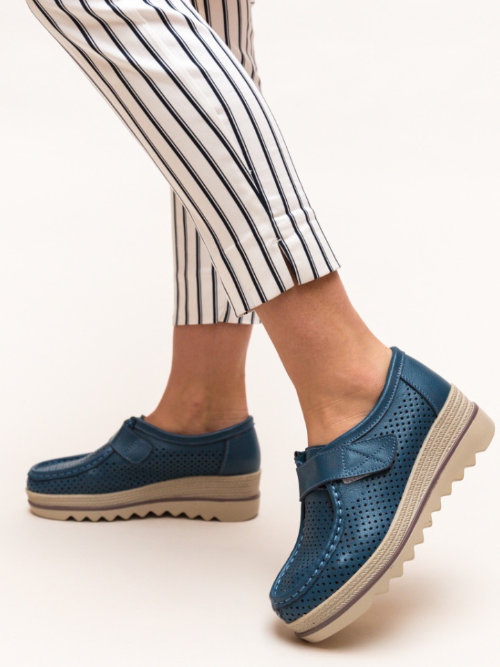 Scarpe casual Blu Histria - Img 3