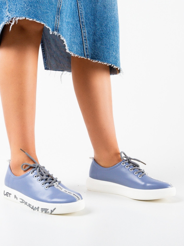 Scarpe casual Blu Honga - Img 2