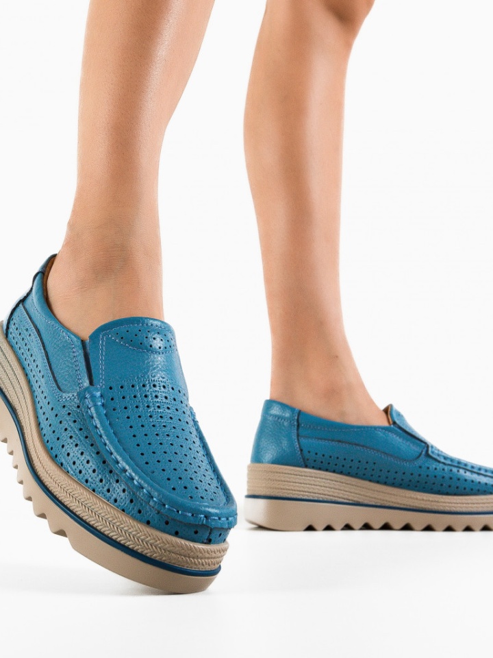 Scarpe casual Blu Krat - Img 1