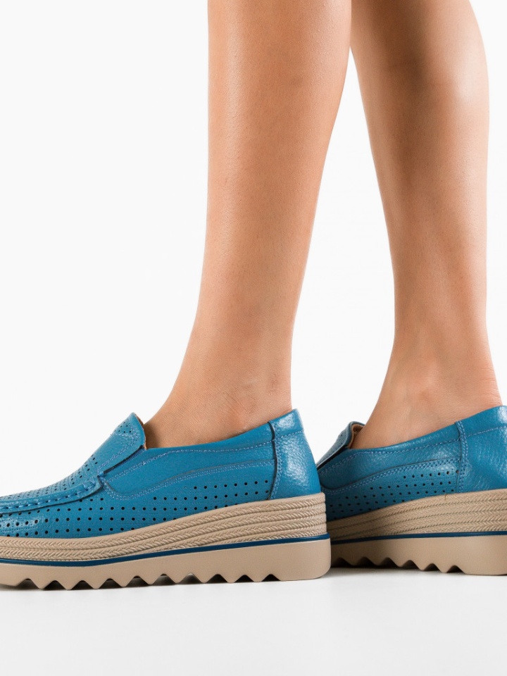 Scarpe casual Blu Krat - Img 3