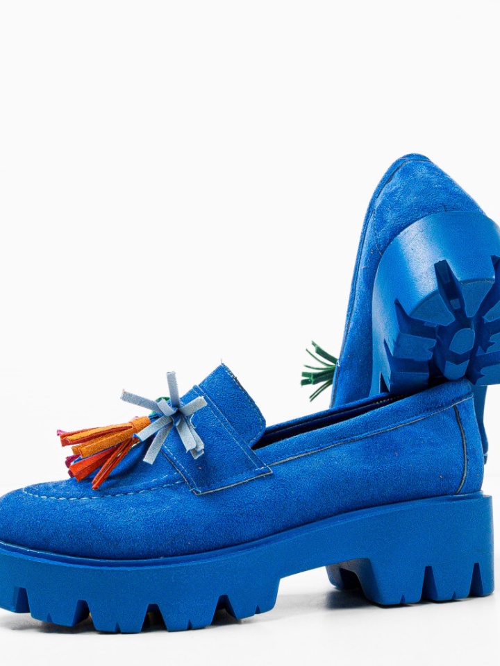 Scarpe casual Blu Kuciure - Img 8