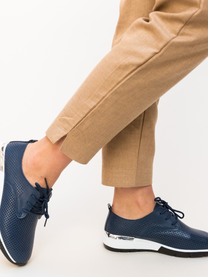 Scarpe casual Blu navy Albert - Img 3