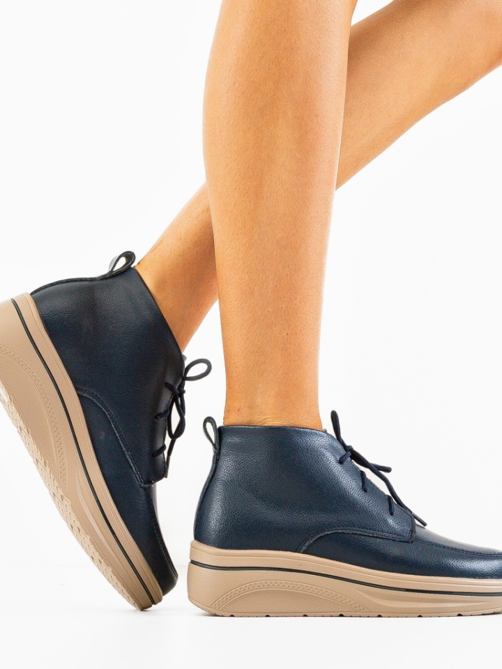 Scarpe casual Blu navy Bergamon - Img 1