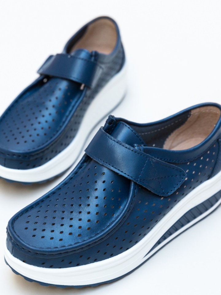 Scarpe casual Blu navy Bozta - Img 5