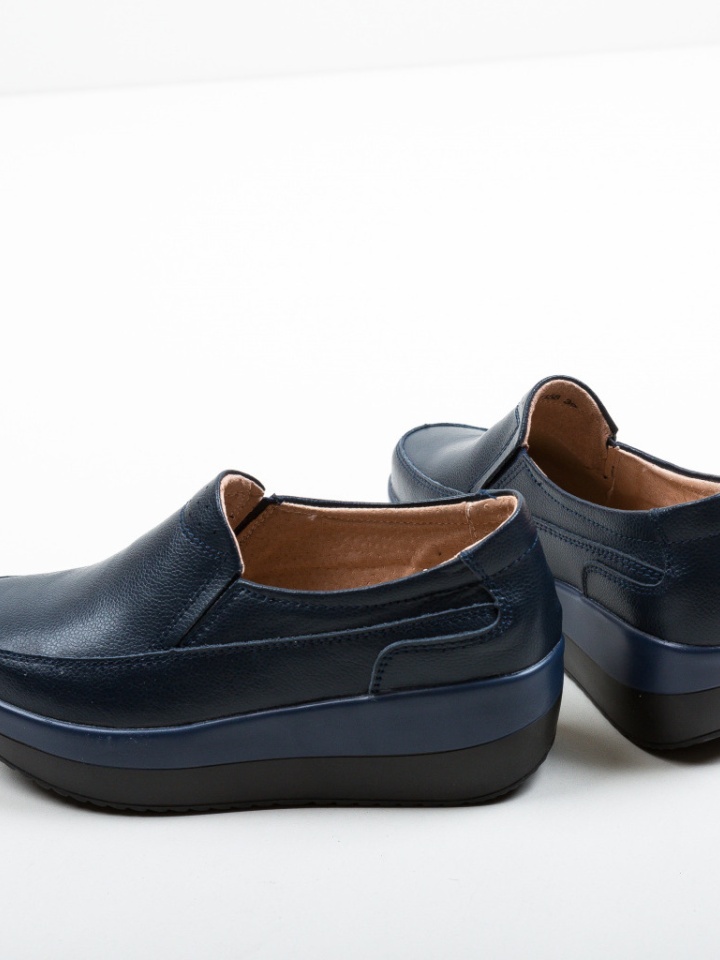 Scarpe casual Blu navy Freeman - Img 7