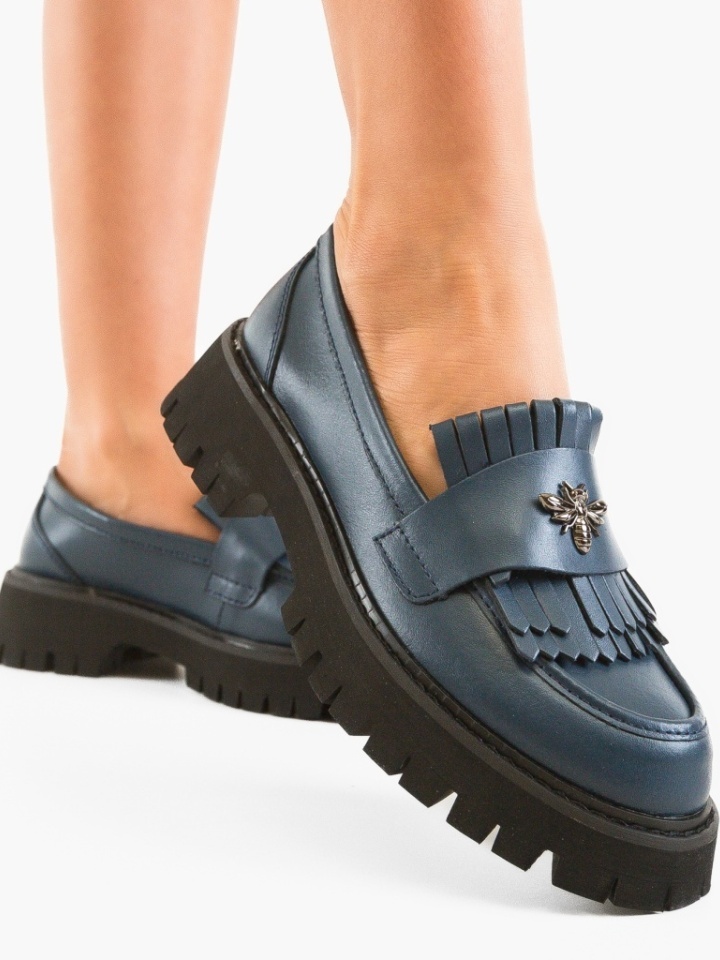 Scarpe casual Blu navy Tirra - Img 3