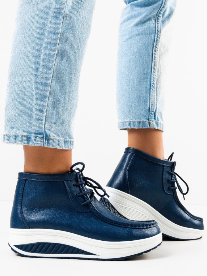 Scarpe casual Blu navy Vinto - Img 10