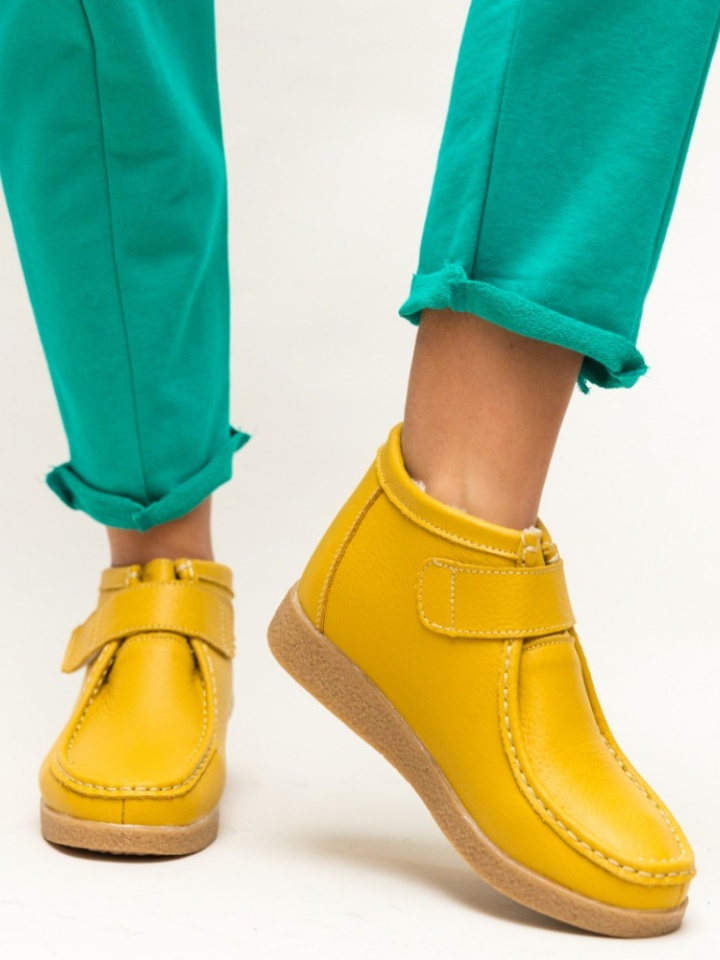 Scarpe casual Gialle Debir 2 - Img 2