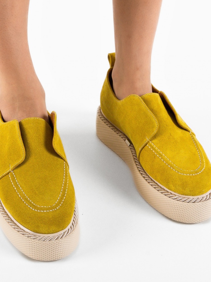 Scarpe casual Gialle Hanter - Img 1