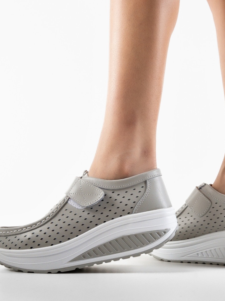 Scarpe casual Grige Bozta - Img 3