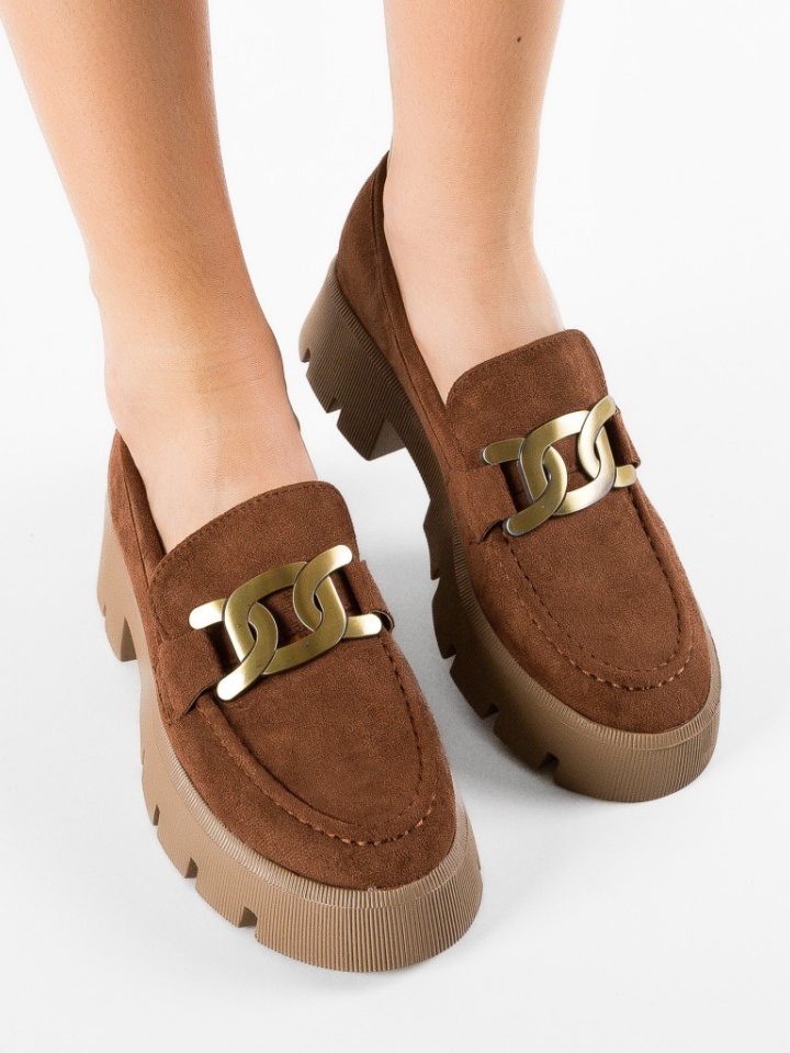 Scarpe casual Marroni Hygty - Img 2