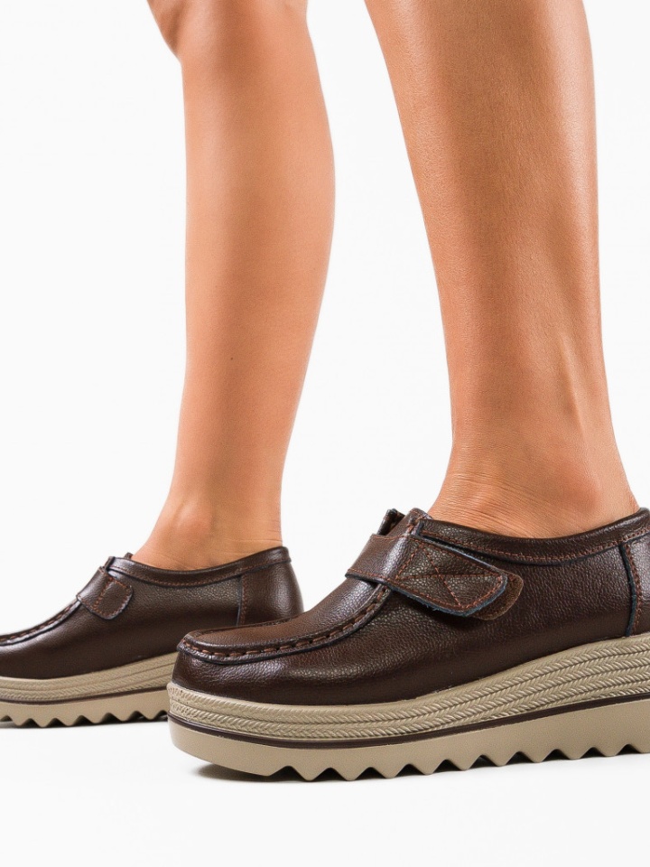 Scarpe casual Marroni Straif - Img 2