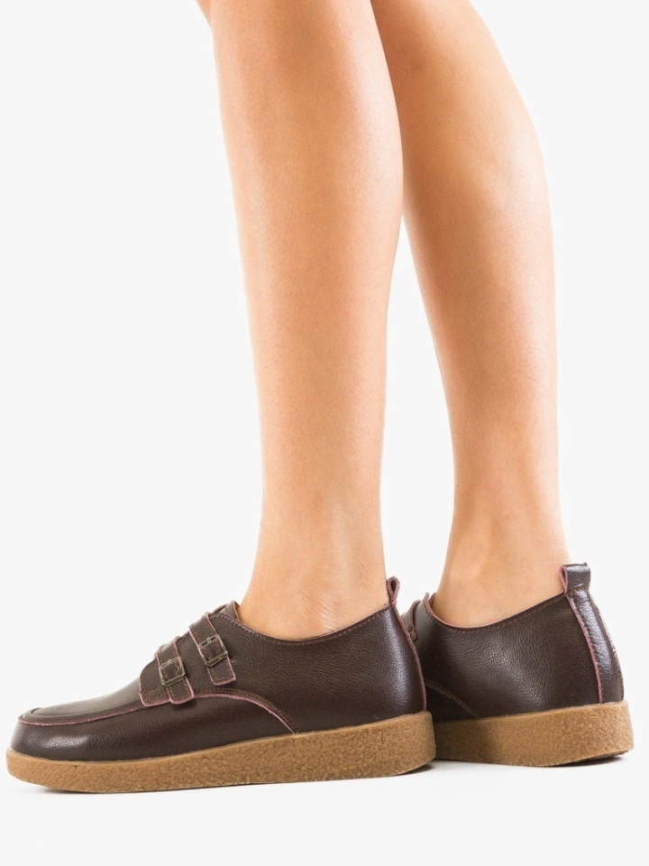 Scarpe casual Marroni Tyche - Img 4
