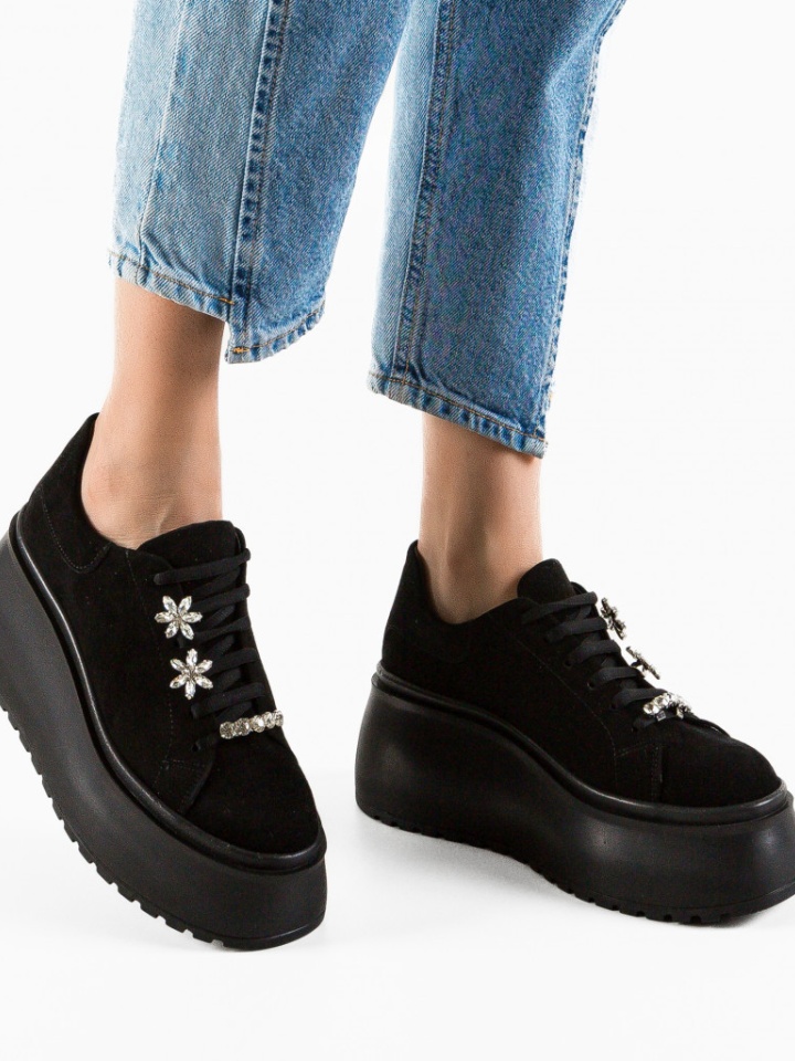 Scarpe casual Nere Patrick - Img 2