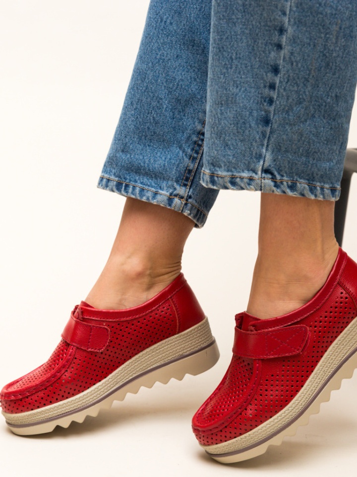 Scarpe casual Rosse Histria - Img 4