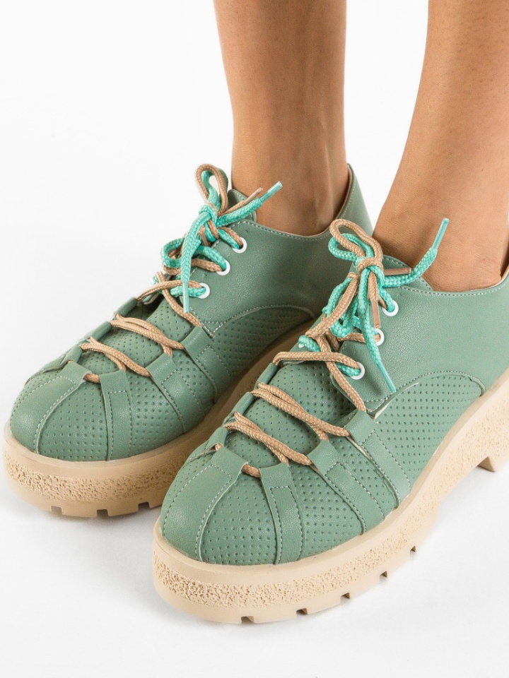 Scarpe casual Verde Memy - Img 1