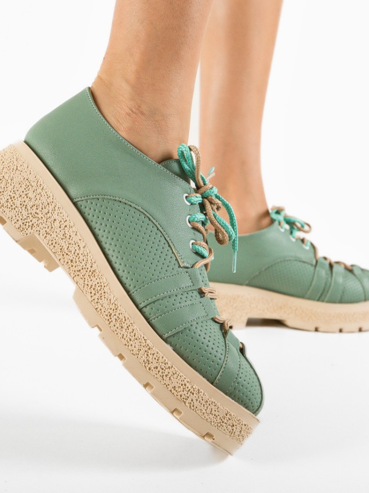 Scarpe casual Verde Memy - Img 2