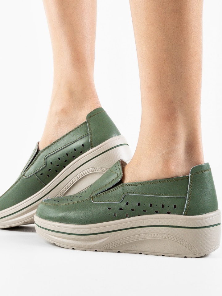 Scarpe casual Verde Olifram - Img 1