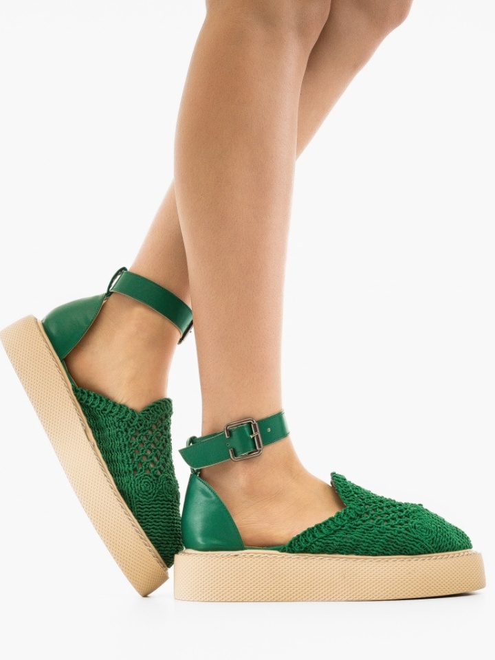 Scarpe casual Verde Rauros - Img 2