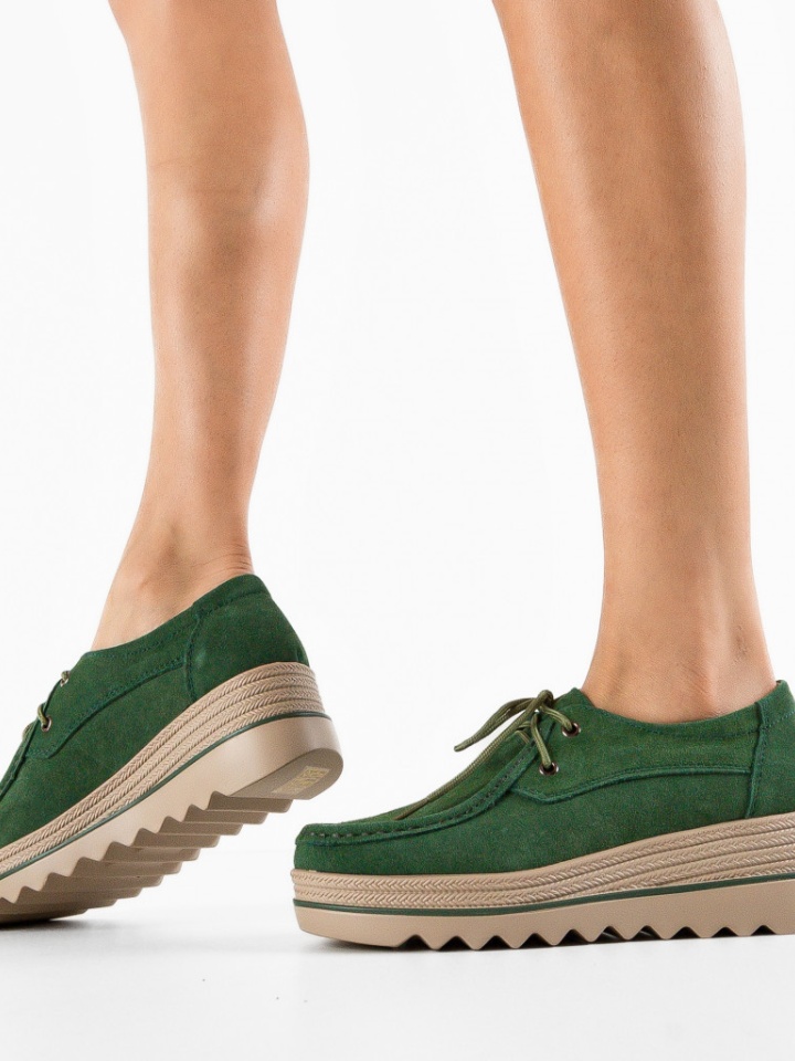 Scarpe casual Verde Sagrio - Img 3
