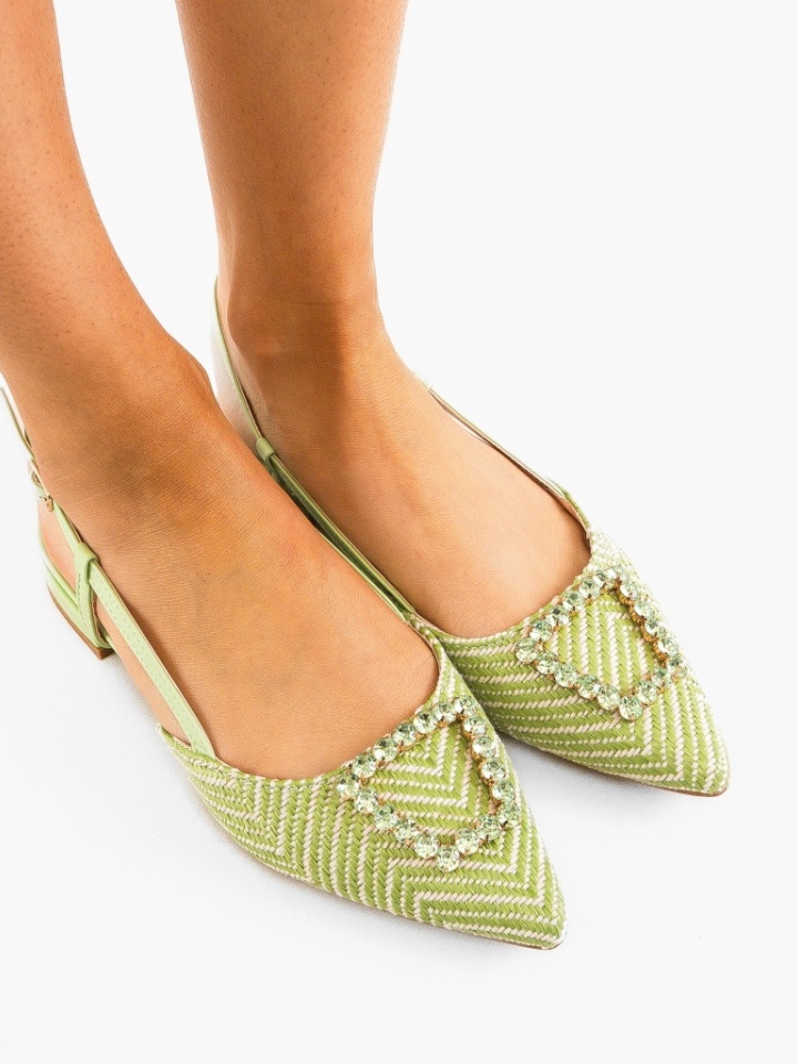 Scarpe casual Verde Sidne - Img 2