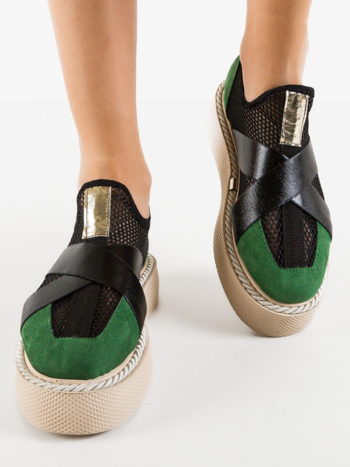 Scarpe casual Verde Windee - Img 2