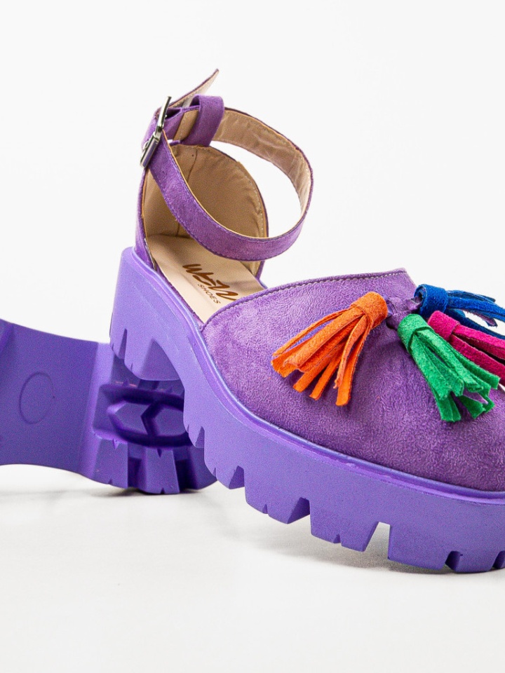Scarpe casual Viola Jaila - Img 9