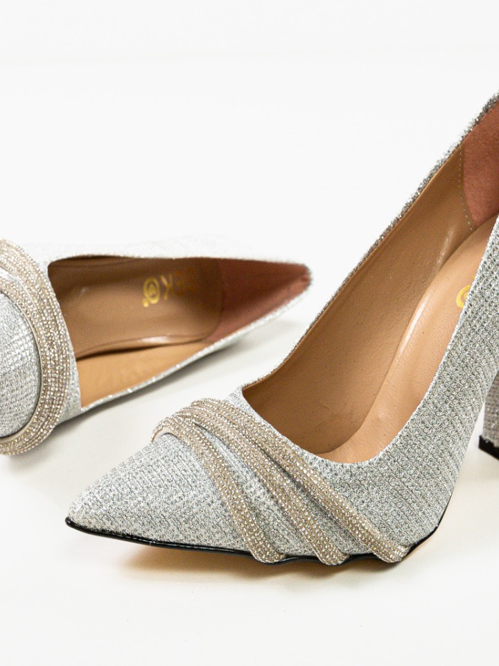 Scarpe da donna Argento Jusyne - Img 1
