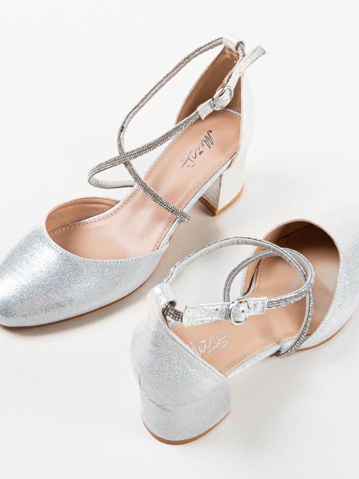 Scarpe da donna Argento Plikam - Img 14