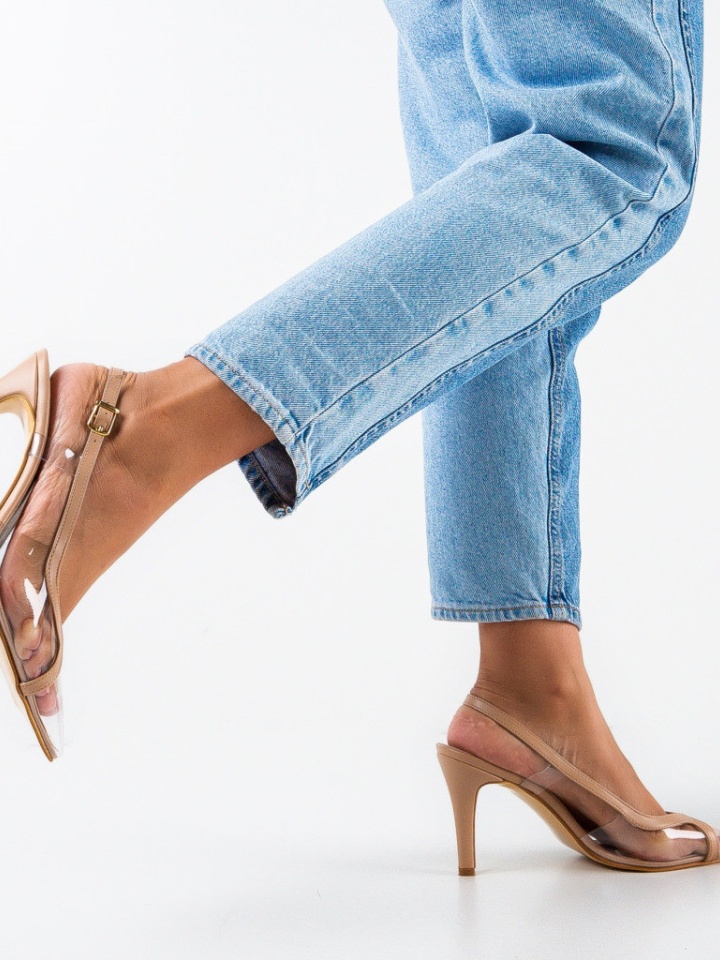 Scarpe da donna Beige Barney - Img 8