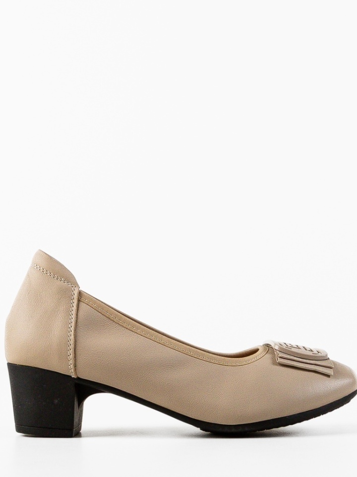 Scarpe da donna Beige Bobbi - Img 4