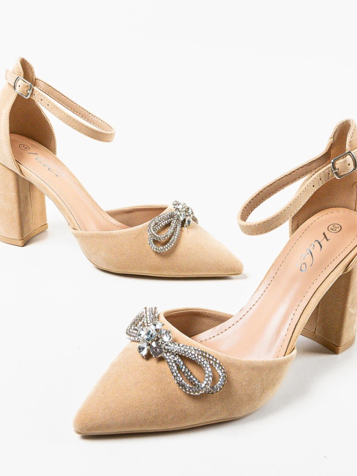 Scarpe da donna Beige Brock - Img 1