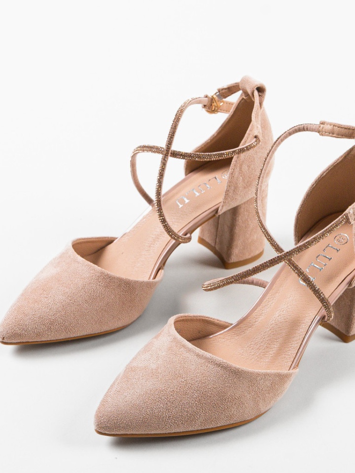 Scarpe da donna Beige Doraj - Img 4