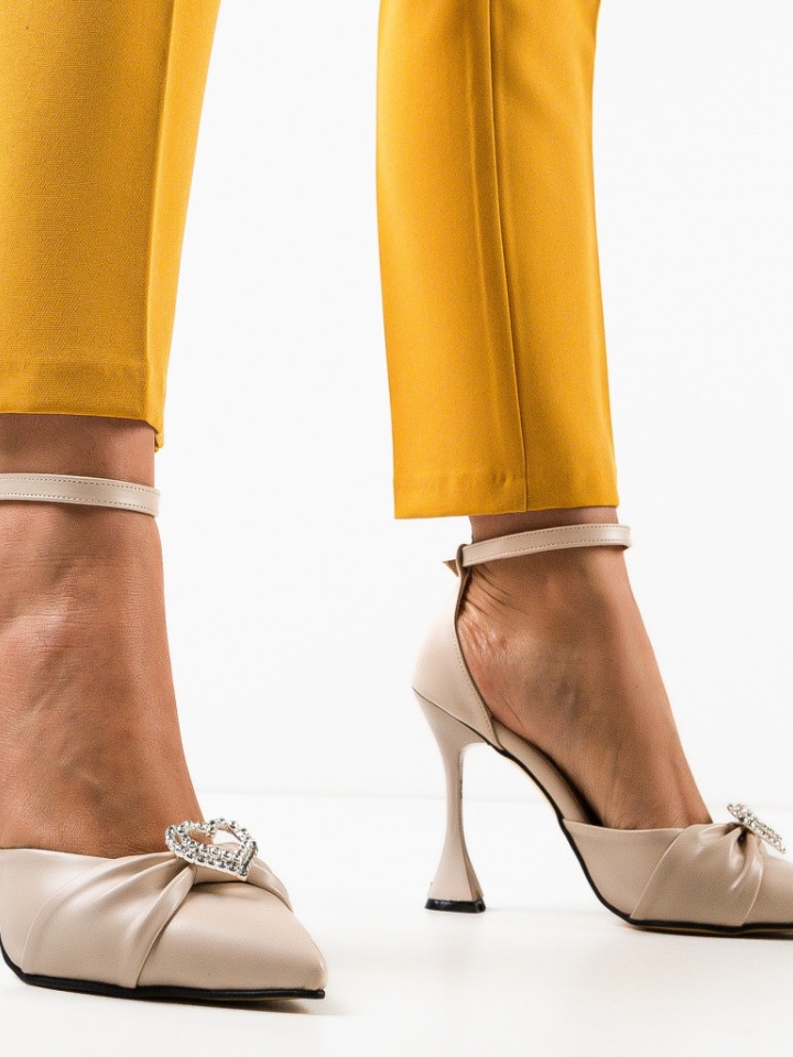 Scarpe da donna Beige Gre - Img 5